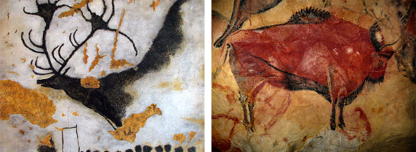 Some of the earliest known preserved examples of human expression.